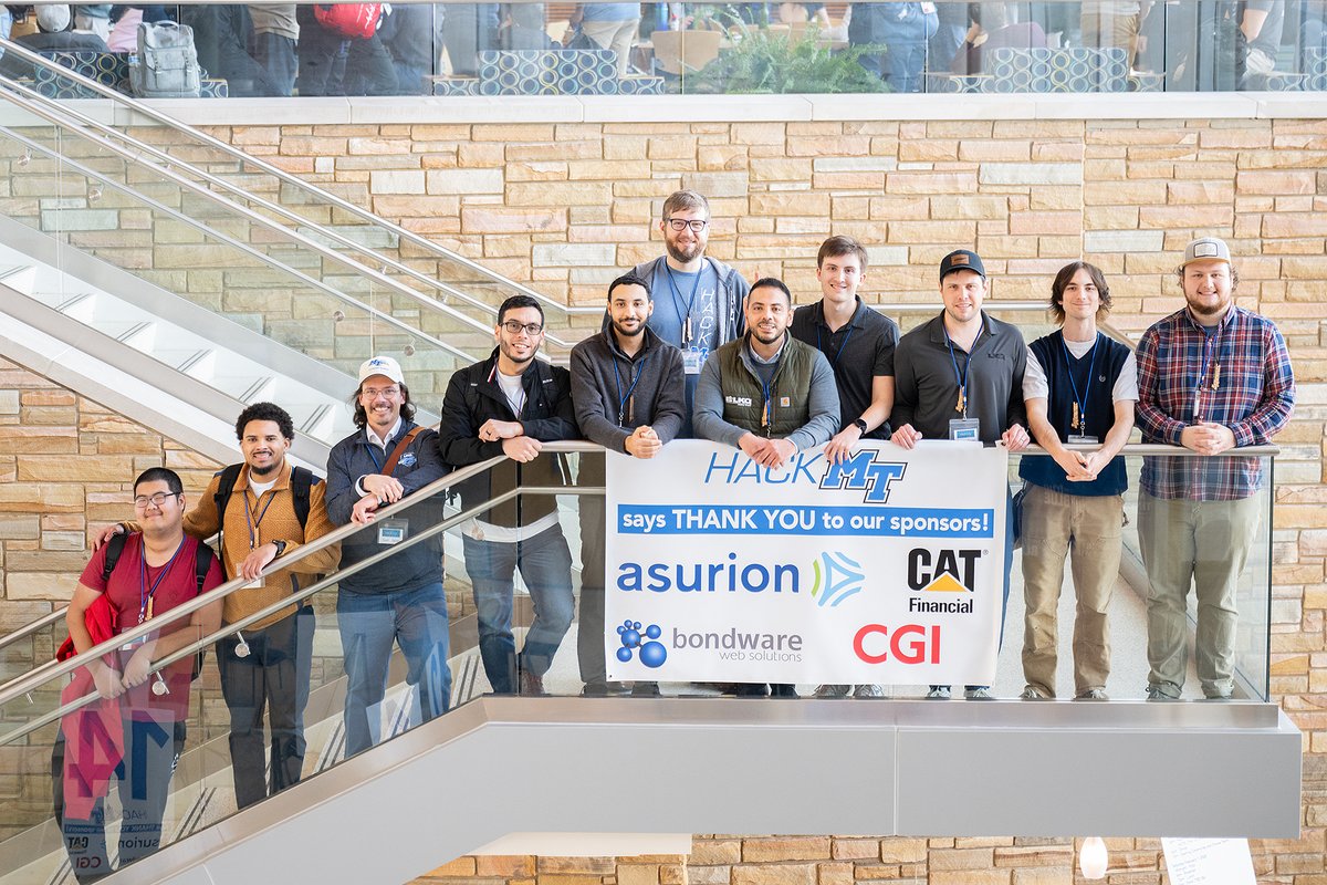 MTSUNews's tweet photo. 15 teams and 130 students competed in MTSU's recent 10th annual Computer Science HackMT. #mtsu #trueBLUE #findYOURblue #hackmt https://t.co/0WkT278oCi