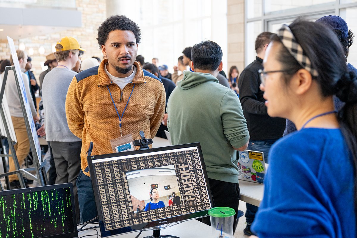 MTSUNews's tweet photo. 15 teams and 130 students competed in MTSU's recent 10th annual Computer Science HackMT. #mtsu #trueBLUE #findYOURblue #hackmt https://t.co/0WkT278oCi