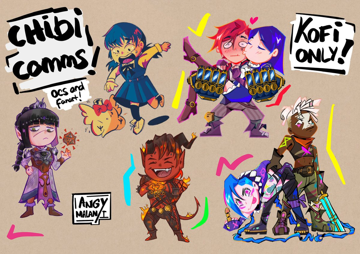 angy_malanyi's tweet image. Hello everyone! Iβve opened chibi c0mms at K0fi ! Please check out the link for more info!
RTs and sharing are very much appreciated! π
ko-fi.com/angymalanyi/coβ¦