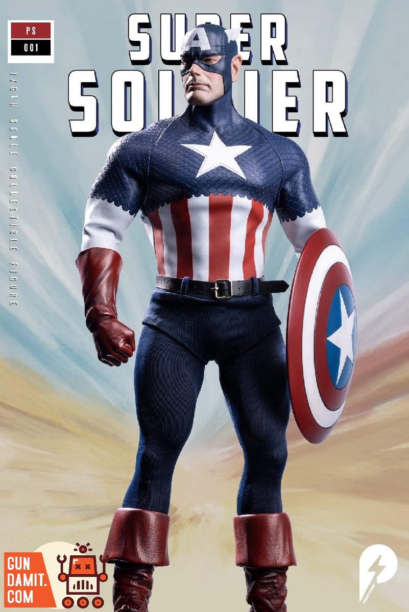 GundamitStore's tweet image. [Pre-Order] Power Studio 1/6 ps-001 Super Soldier

＃PS001 ＃PowerStudio ＃SuperSoldier 
＃actionfigure ＃modelkit ＃Gundamit ＃GD