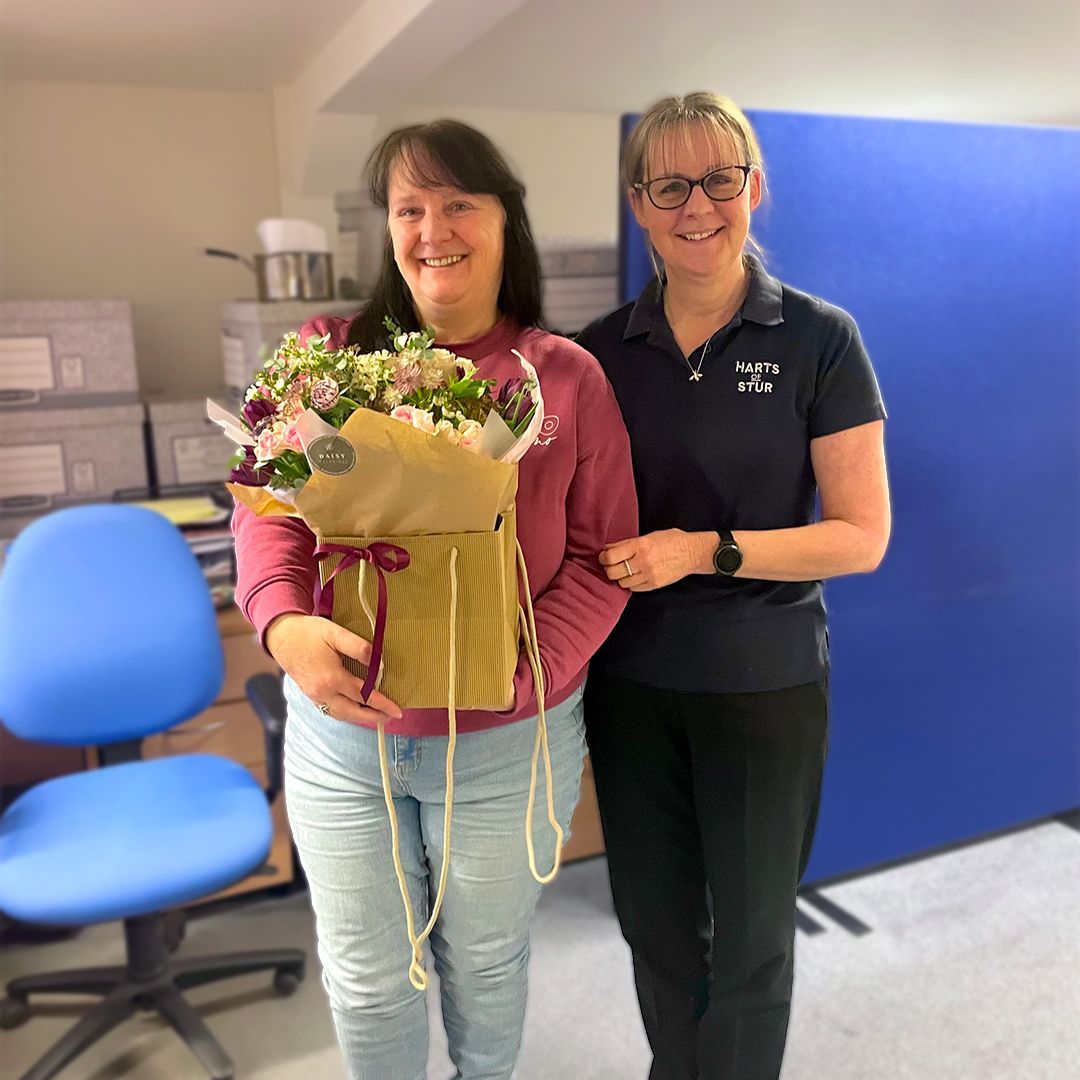 HartsOfStur's tweet image. We would like to congratulate our wonderful Claire for 5 Years Service in the Harts Of Stur team! ⭐ 

Thank you for all of your hard work, and here is to many more!

#5YearsService #Anniversary #Working #Celebrate #Congratulations #ThankYou #Dedicated #HartsofStur