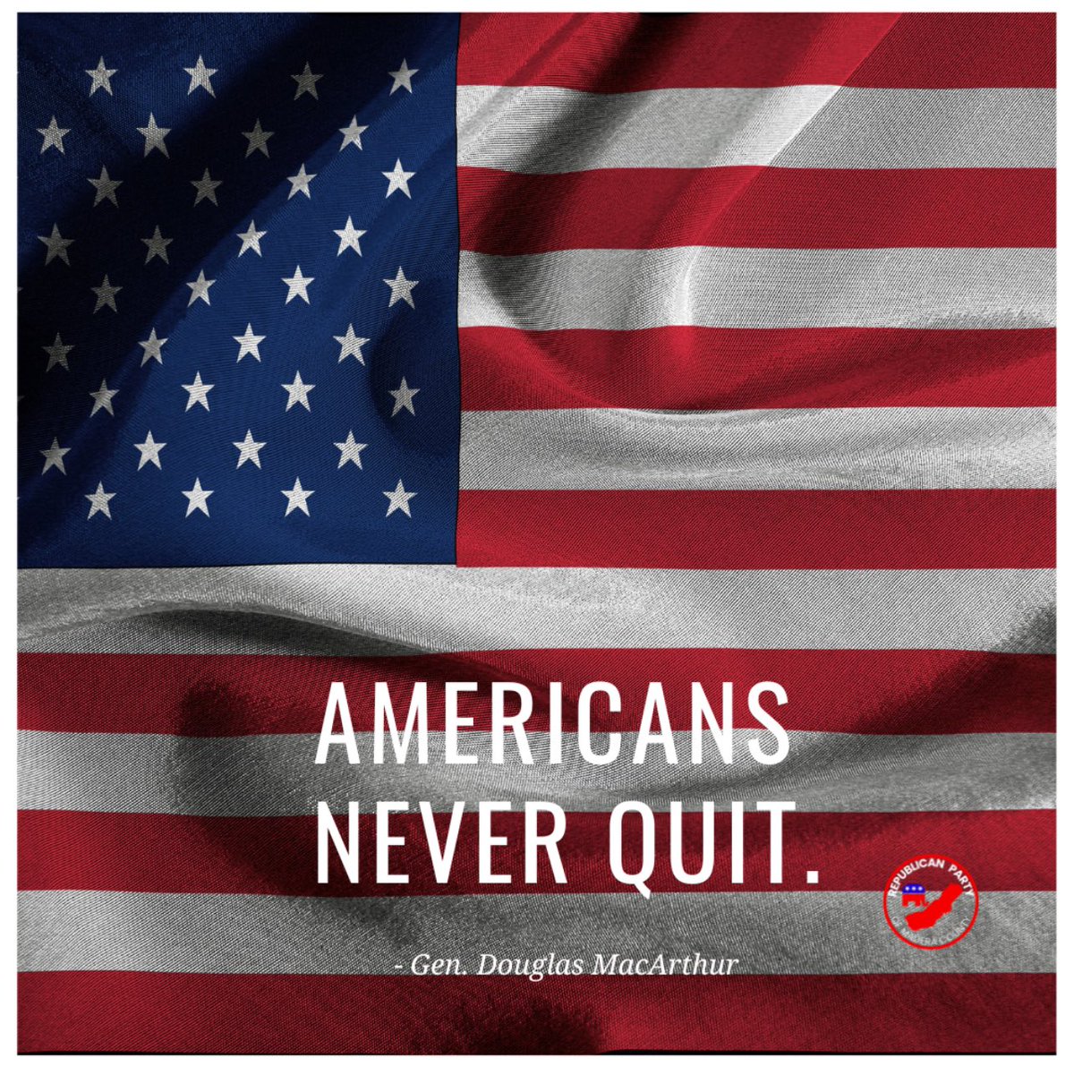 Americans Never Quit. Make America Great Again! 
<a href="/MaderaGOP/">Madera County Republican Party</a>