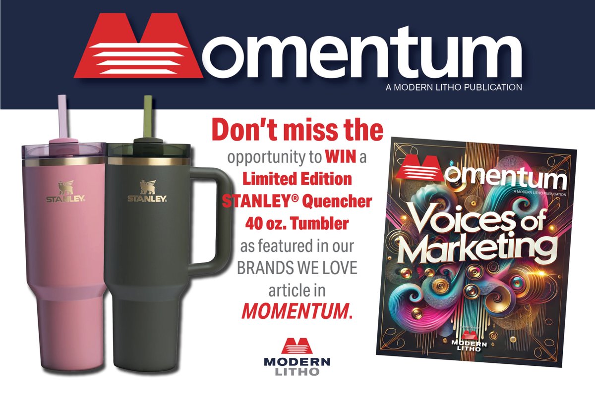 Stanley has shifted its market position from a dependable brand to a modern lifestyle essential. Check out the Brands We Love article in the latest issue of Momentum Magazine for more details and register to win a limited edition Quencher H2.0 tumbler.

ow.ly/X6PW50USJ3B