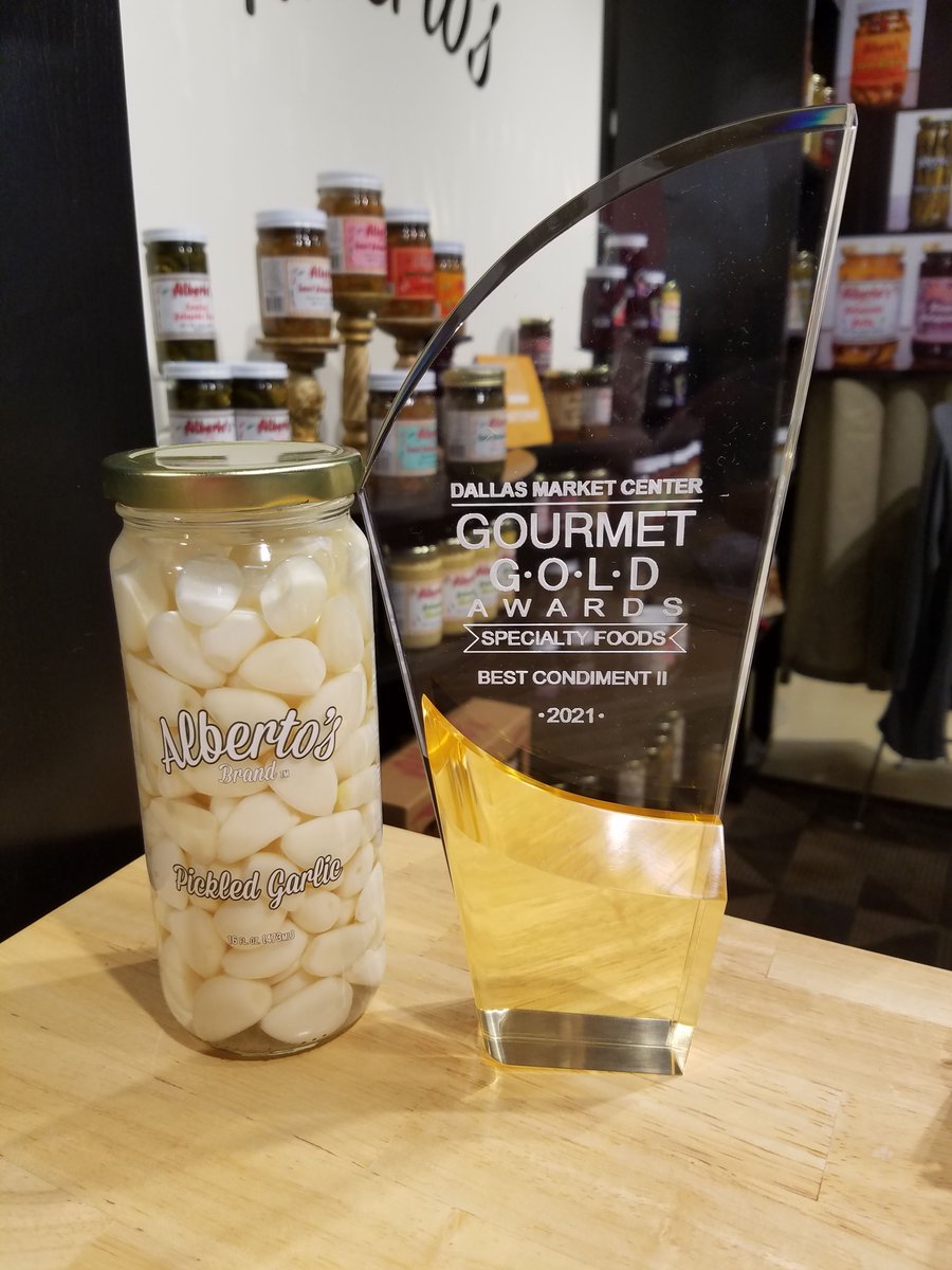 Alberto's amazing, award-winning condiments include relishes, jellies, salsas, mustard, pickled vegetables, and packaged dips.

Find them at Booth #748