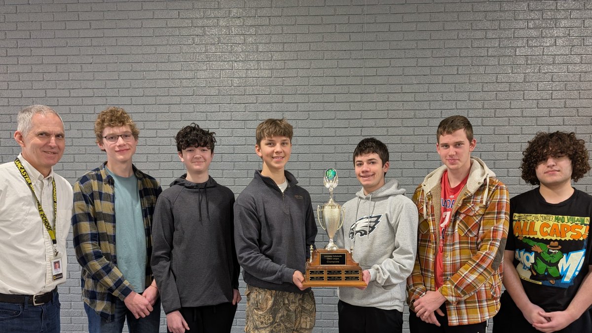 ♟️Congratulations to the Chess team for finishing the Lancaster Scholastic Chess League regular season with a league leading 14-2 record!!🏅