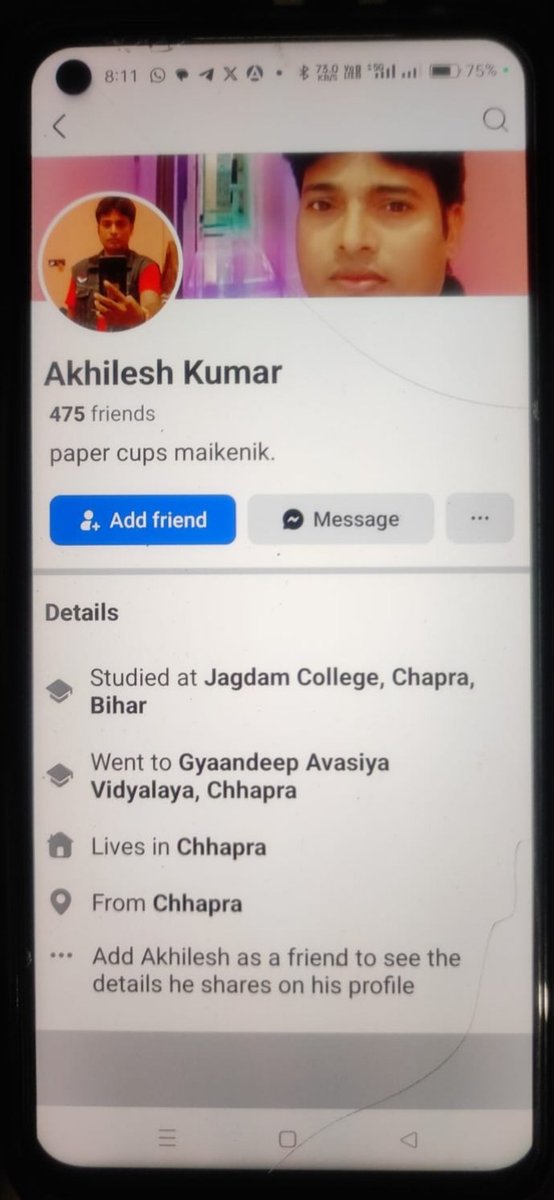 Urgent Retweet 🚨 

छपरा निवासी अखिलेश कुमार ने हमारे अल्लाह पैगम्बर मोहम्मद (S.A.W) की पत्नी आएशा रज़ियल्लाहु पर घोर अश्लीलता और आपत्तिजनक टिप्पणी कर साम्प्रदायिक हिंसा को भड़काने का प्रयास कर रहा है।  
निवेदन है कि <a href="/bihar_police/">Bihar Police</a> <a href="/SaranPolice/">SARAN POLICE</a> जल्द से जल्द करवाई करे और इसे सलाखों