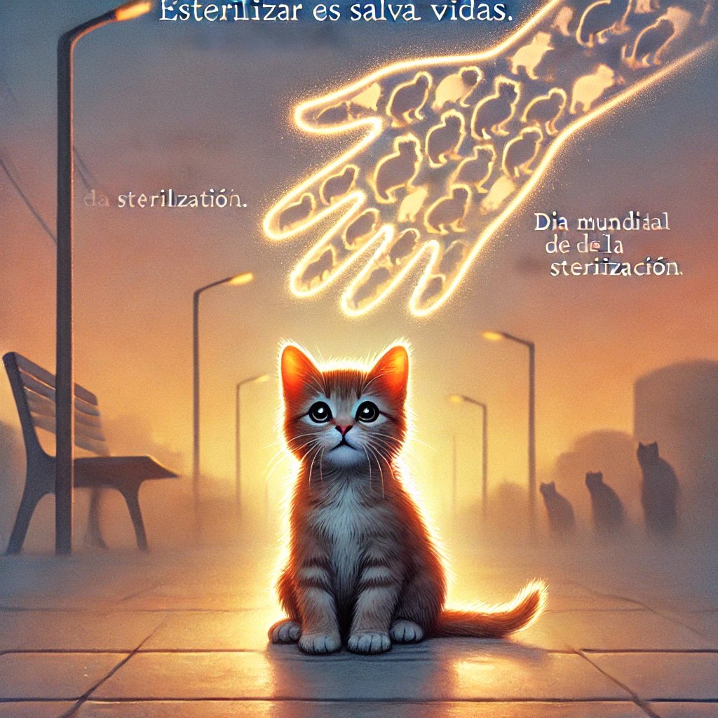 gatitosasalvo's tweet photo. 🔥 HOY es el Día Mundial de la Esterilización 🔥

Cada gatita no esterilizada puede traer 200 descendientes en dos años (y no se embaraza sola). Doscientas vidas que, en su mayoría, acabarán en las calles, enfermas, atropelladas o abandonadas.

💔 Más nacimientos = Más sufrimiento 💔

Pero tú puedes romper el ciclo. Esterilizar es salvar vidas. Es evitar que más gatitos nazcan solo para morir.

⚡ No esperes a que sea tarde. Esteriliza. Difunde. Actúa. ⚡

#Esteriliza #MenosCrueldadMásAmor #DíaMundialDeLaEsterilización