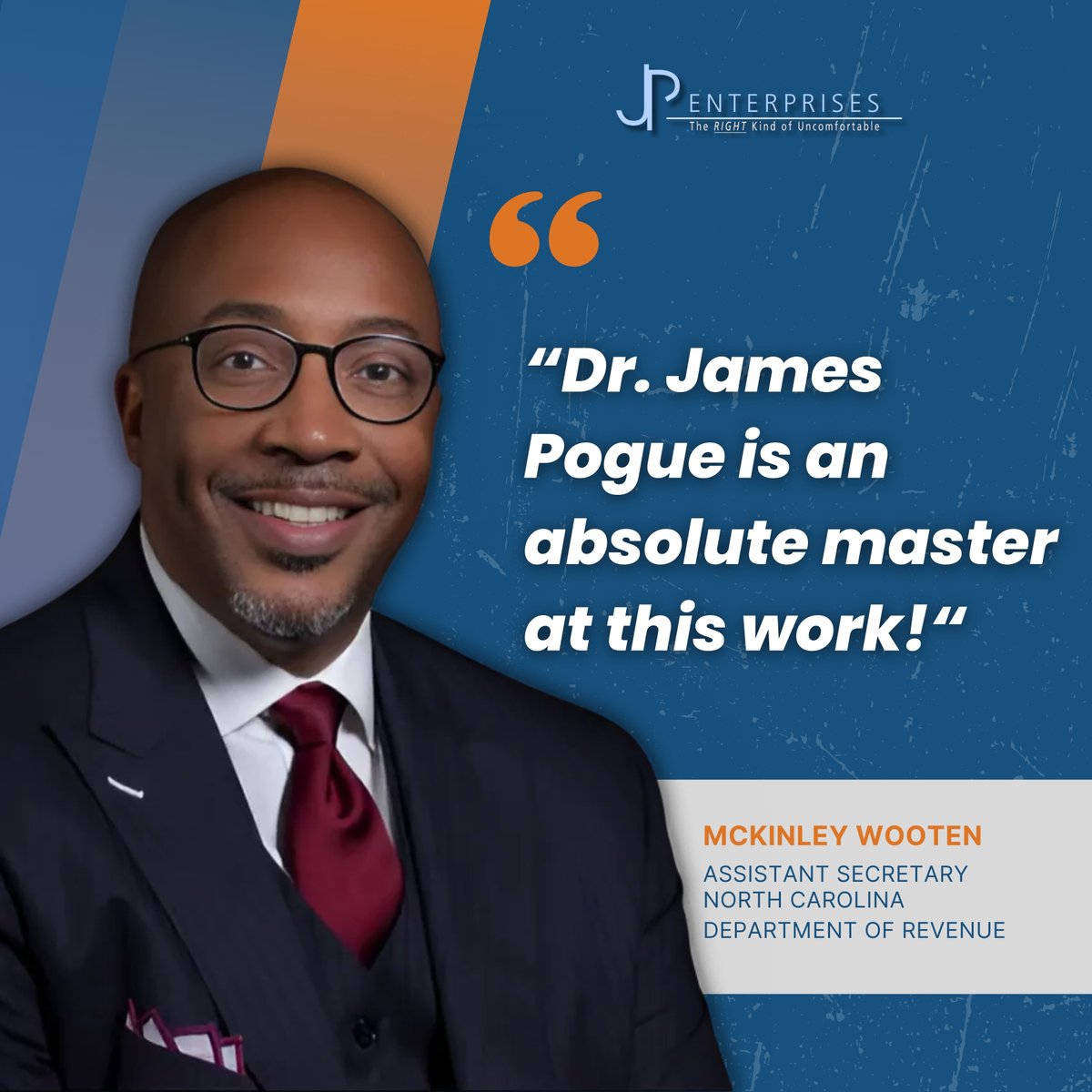 Dr. James Pogue—mastering the art of impactful change. 🙌🎯

#LeadershipExcellence #MasterOfChange #InspirationInAction