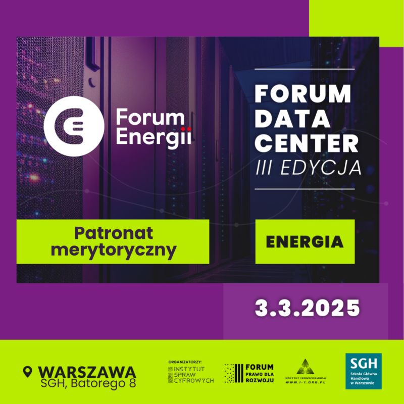 ForumDataCenter's tweet photo. Partnerzy III edycji Forum Data Center: SGH, Hillwood, Polcom, Polska Chmura, Forum Energii. https://t.co/qLXUwqXeaP