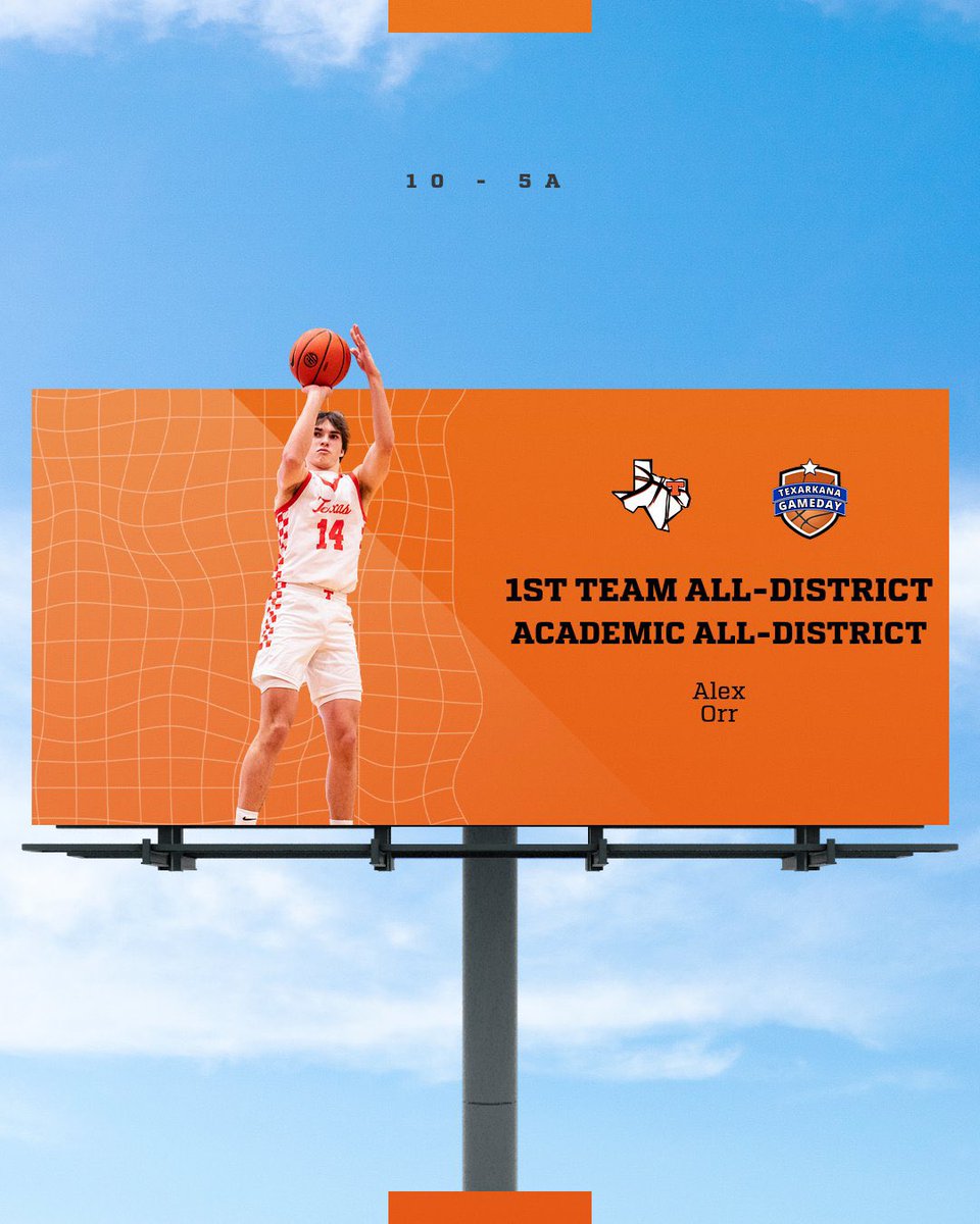Congrats to <a href="/alexxorrr/">Alex Orr</a> on being selected 1st Team All-District, as well as receiving Academic All-District honors. 

Alex finished district play averaging 18.7 pts &amp; 6.5 reb while shooting 67% from 2, 40% from 3, and 71% from the FT line,