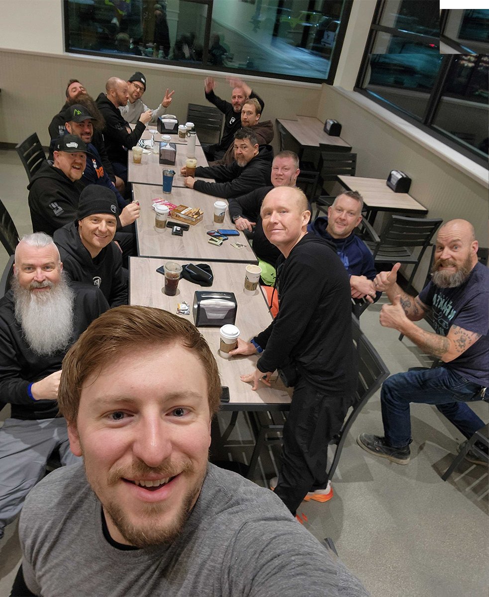 F3Tower's tweet image. Great BD Kraken! Always fun to meet up with the @F3Rebel boys for coffeeteria afterwards! Best coffeeteria in the valley!