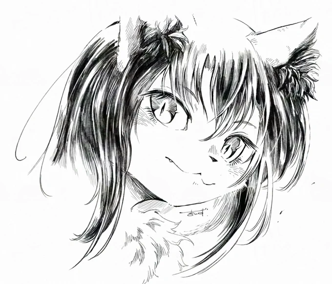 #今月描いた絵を晒そう
#KeMoFan 部門です! 