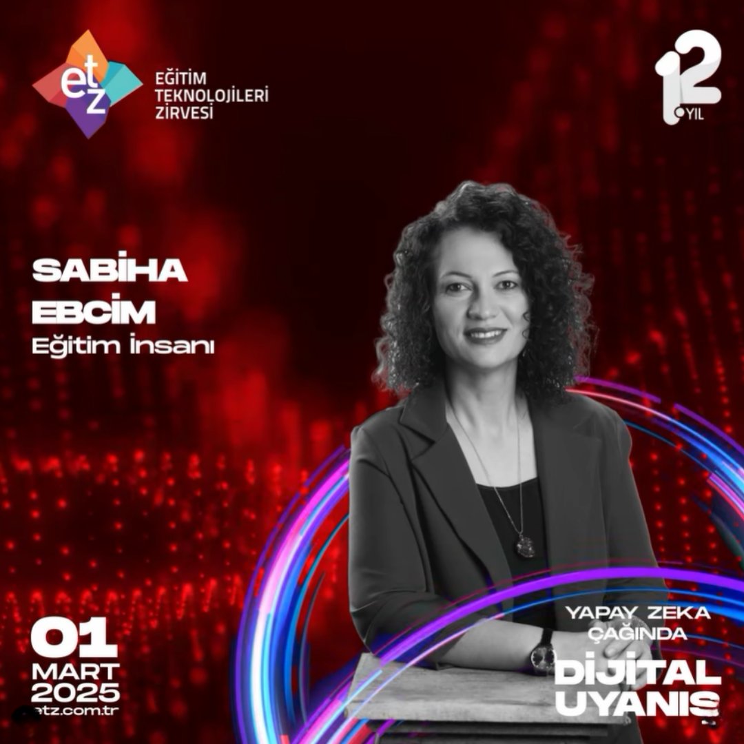 Sabiha Ebcim (@ebcimsabiha) on Twitter photo 01 Mart 2025 cumartesi gün 𝟏𝟐. 𝐄𝐓𝐙’𝐝𝐞 görüşmek dileğiyle...
#ETZ25 #eğitim #education #yapayzeka
<a href="/IsilBoy/">Dr. Işıl Boy Ergül</a> 01 Mart 2025 cumartesi gün 𝟏𝟐. 𝐄𝐓𝐙’𝐝𝐞 görüşmek dileğiyle...
#ETZ25 #eğitim #education #yapayzeka
<a href="/IsilBoy/">Dr. Işıl Boy Ergül</a>