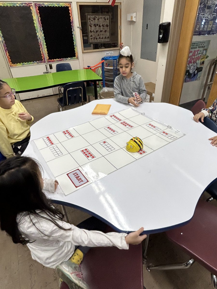 James A Dever (@jamesadever) on Twitter photo Ms. DeMeo's 2nd grade class is in the innovation lab, learning, time, money, math, place value and coding using BeeBots.
<a href="/VS13UFSD/">ValleyStream13UFSD</a> Ms. DeMeo's 2nd grade class is in the innovation lab, learning, time, money, math, place value and coding using BeeBots.
<a href="/VS13UFSD/">ValleyStream13UFSD</a>