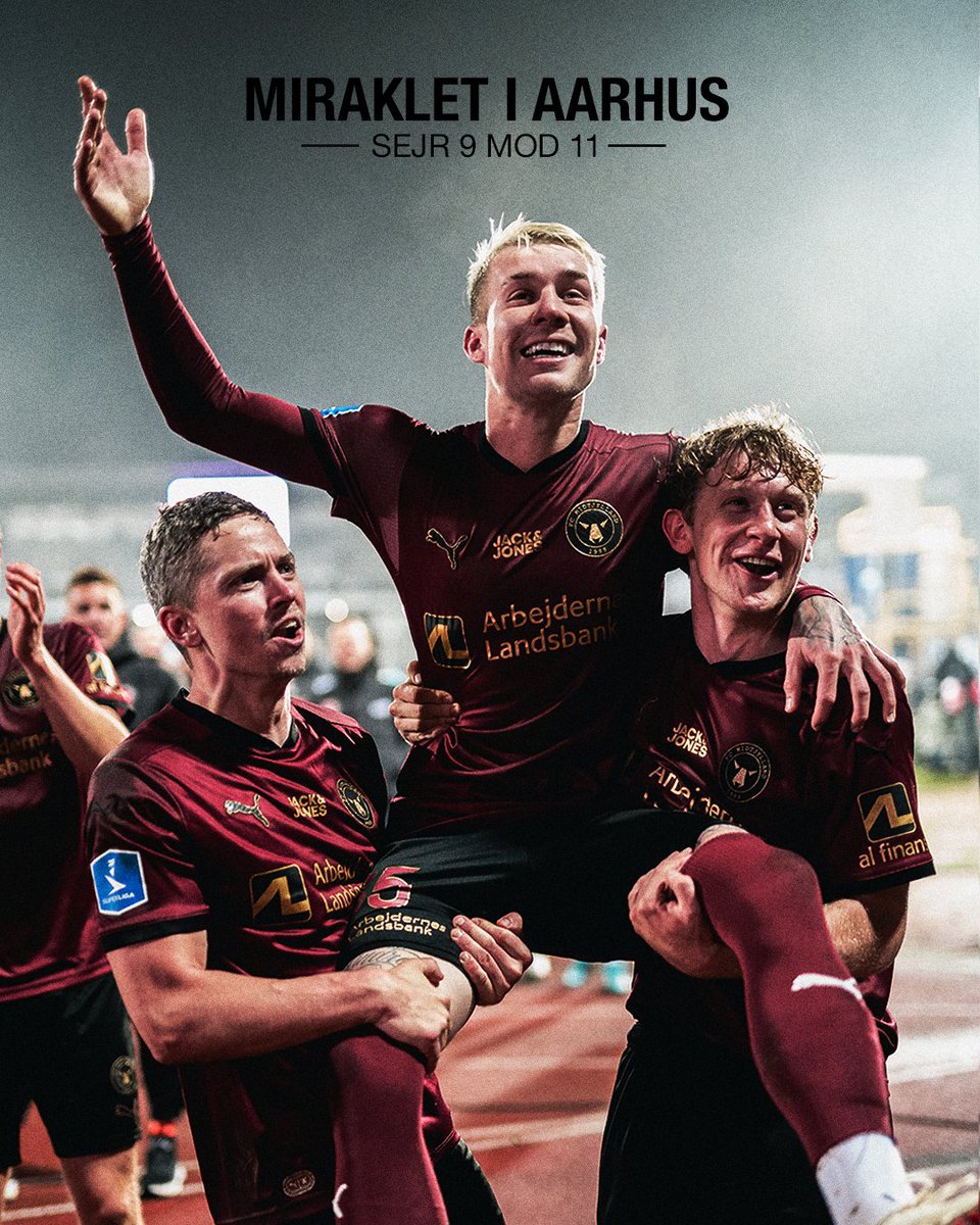 I dag er det præcis et år siden den uforglemmelige aften i Aarhus 🖤❤️

🧵⇩