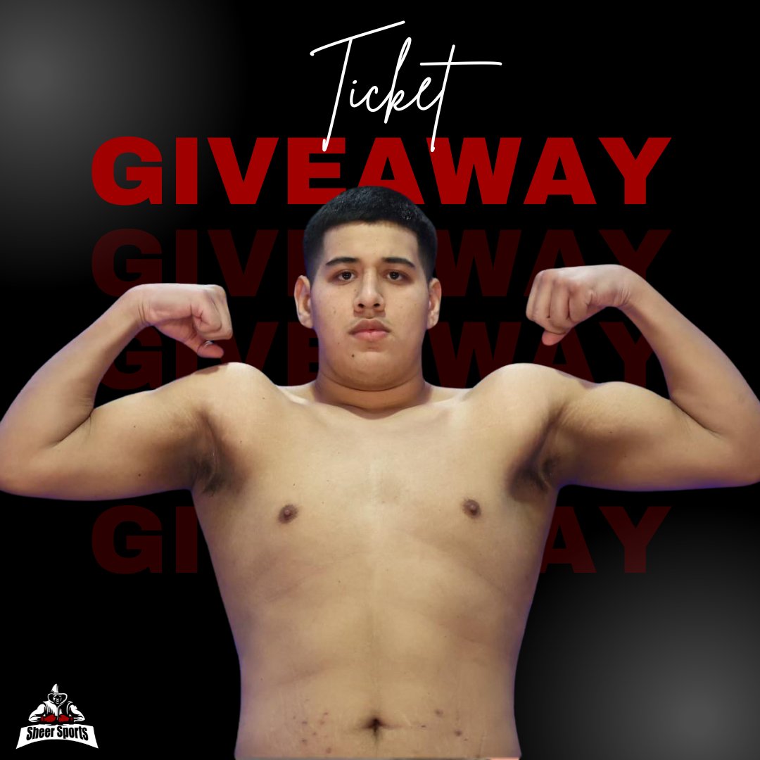 🎉 GIVEAWAY ALERT! 🎉 We're pumped to announce that we're giving away a pair of tickets to Fed's next fight on March 6th!  

To enter: 
1️⃣ Like this post 
2️⃣ Follow us &amp; @fedpacheco1 for all the fight updates 
3️⃣ Tag a friend who needs to join you at the fight!