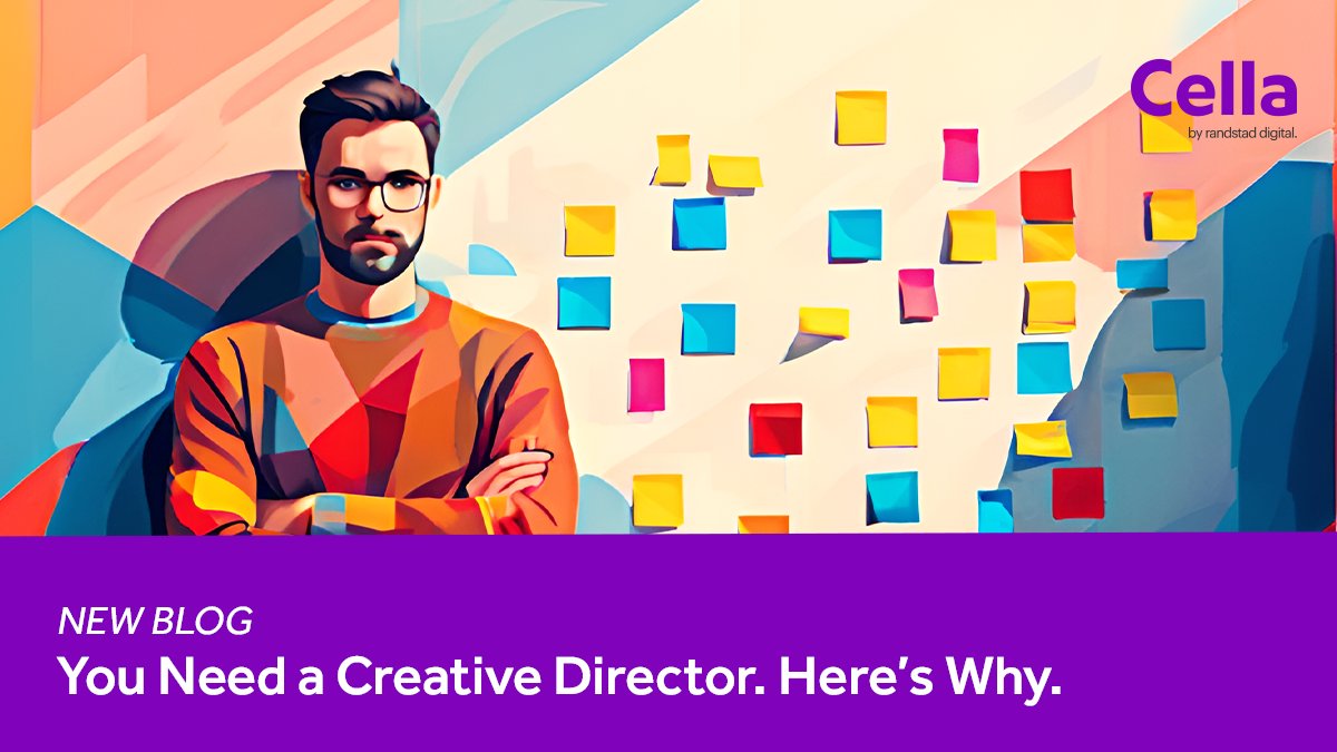 Why every brand needs a Creative Director! More than designers, they drive strategy, innovation and results.🔥 

See why their leadership is essential today! cellainc.com/insights/blog/…

#CreativeDirector #Cella #RandstadDigital