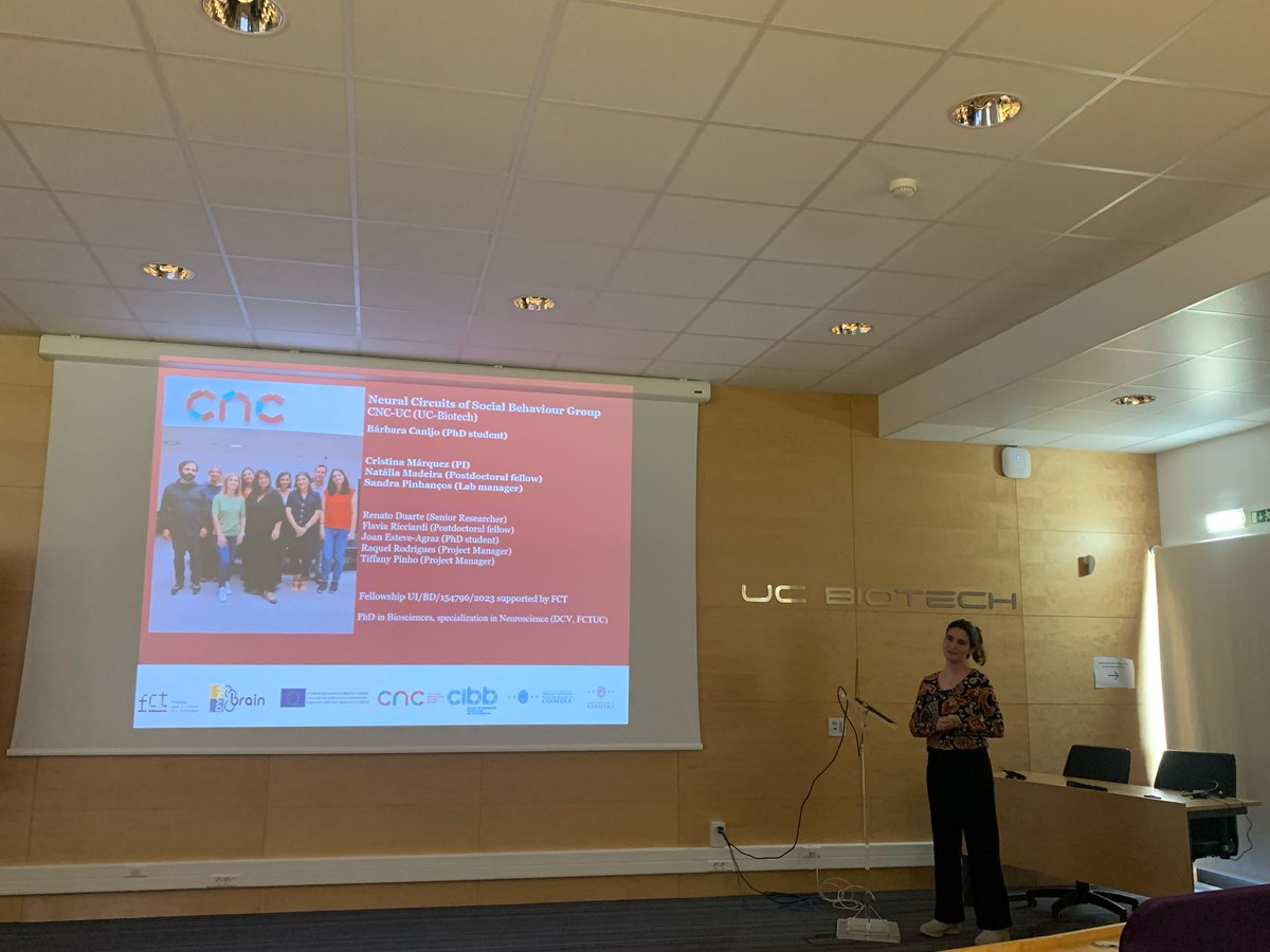 MarquezLab - DYNABrain (@brain_dyna) on Twitter photo 🎙️ Today, Bárbara Canijo joined the "Meet My Science" event to share insights about her PhD research! #MeetMyScience <a href="/cnc_uc/">Center for Neuroscience and Cell Biology</a> 🎙️ Today, Bárbara Canijo joined the "Meet My Science" event to share insights about her PhD research! #MeetMyScience <a href="/cnc_uc/">Center for Neuroscience and Cell Biology</a>