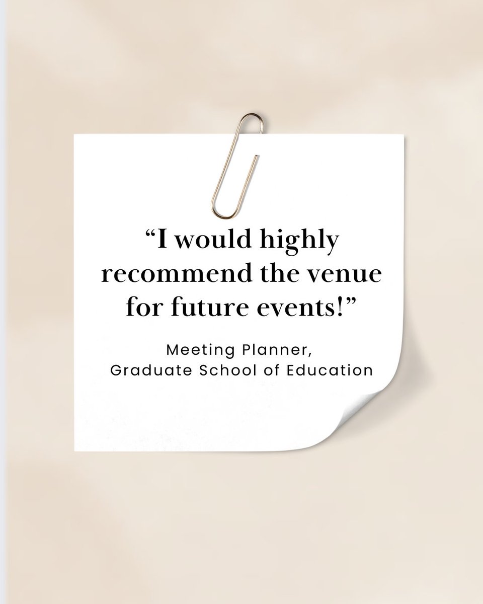 RutgersInn's tweet image. Testimonial Tuesday✨ Thank you for your kind words, we hope to host you again in the future! ❤️ 

#guestreview #conferenceplanner #rutgers #testimonailtuesday