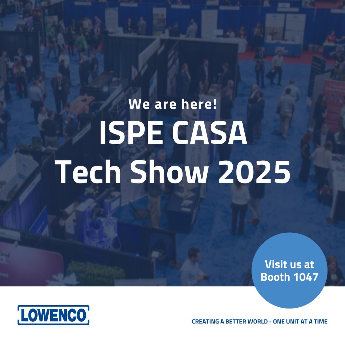 📢 LIVE FROM ISPE-CaSA 32nd ANNUAL TECH SHOW AT RALEIGH CONVENTION CENTER!

📍 Come visit booth 1047 and say “Hi” to Jesper Fruergaard, who is ready to talk about how LOWENCO engineers modular and scalable cold storage solutions, designed to handle your expanding storage needs.