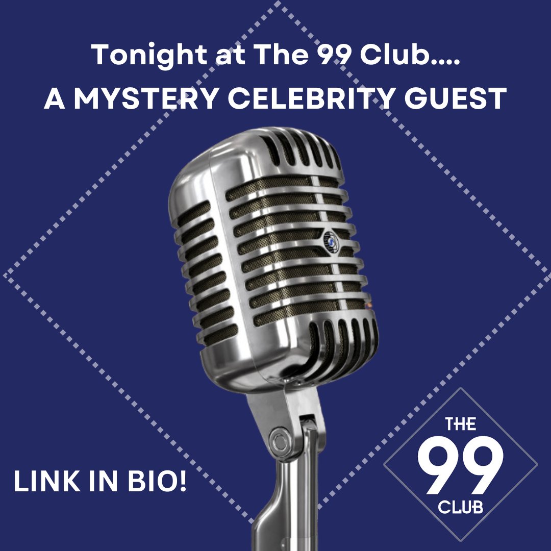 TONIGHT at The 99 Club we've got a super exciting visit from a mystery celebrity guest... but you'll have to buy tickets to find out who it is! Head to the link in our bio to snap them quick! 🕵️🤫 #LiveComedy #WestEndComedy #ComedyShow