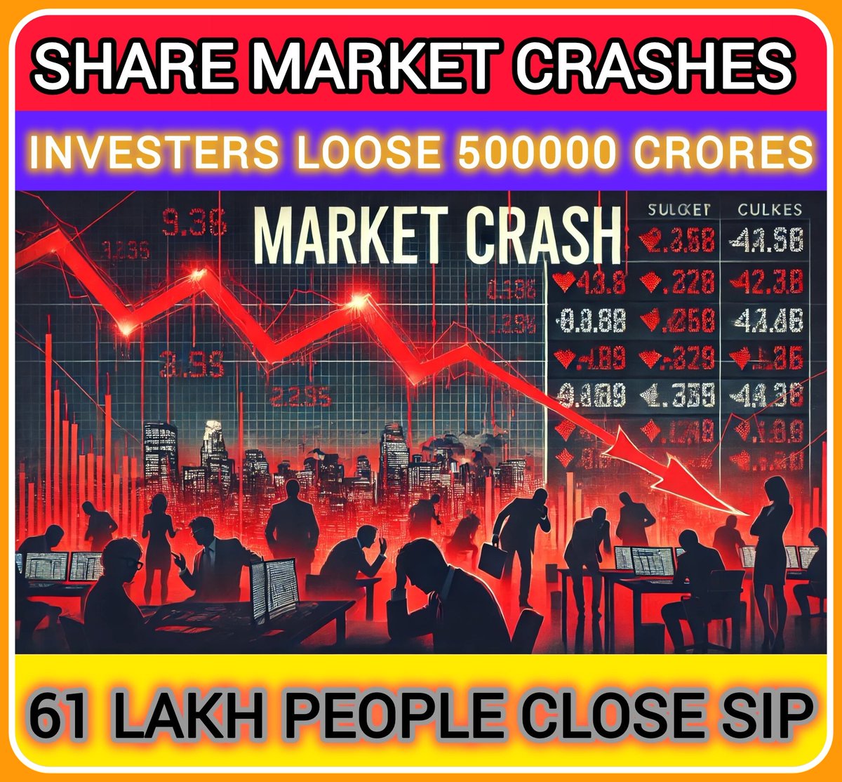 2551954's tweet image. The market is in free fall❗

Investors are spooked by Trump’s tariff hikes, and Modi’s close ties with him aren’t helping. 

Global uncertainty, rising costs,weak confidence and with shaky financial policy —this crash was inevitable. #MarketCrash #TrumpTariffs #ModiEconomy