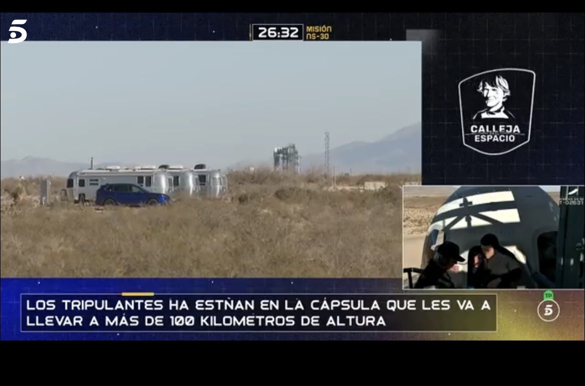 Todos hubiéramos escrito mal este chyron con los nervios que hemos vivido. Os perdonamos rotuladores de <a href="/telecincoes/">Telecinco</a> #CallejaEnElEspacio