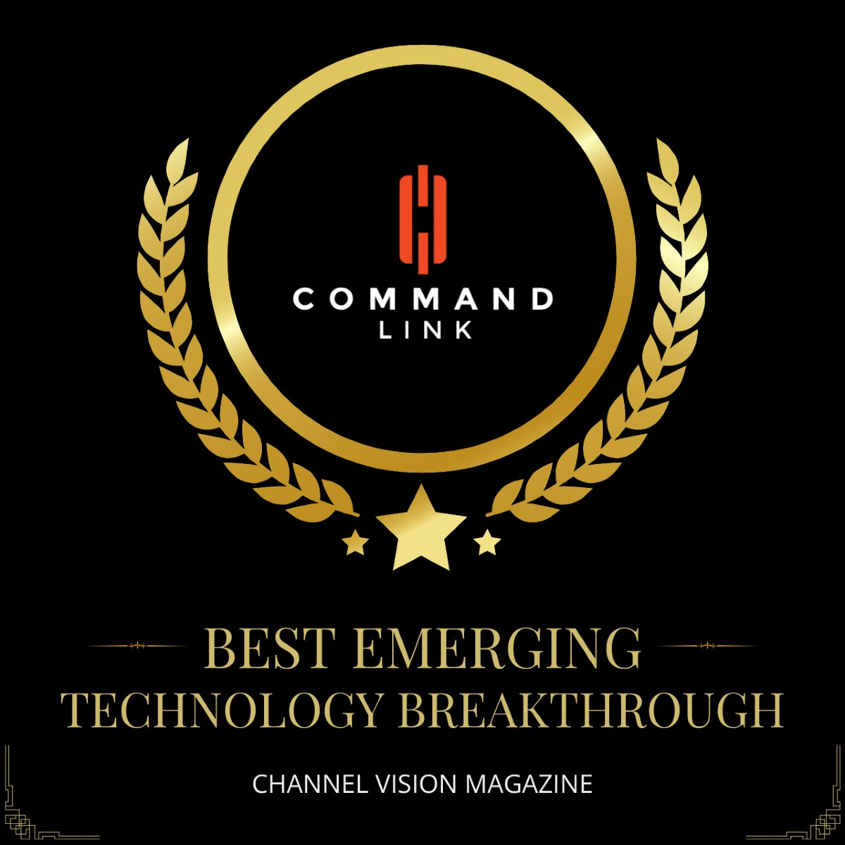CommandLink's tweet image. 🚀 Legendary Technology. Endless Possibilities.
CommandLink has been named Best Emerging Technology Breakthrough by Channel Vision Magazine!
Find out what makes us different: commandlink.com/scale-it
#CommandLinkDemo #LegendaryTech #Award
