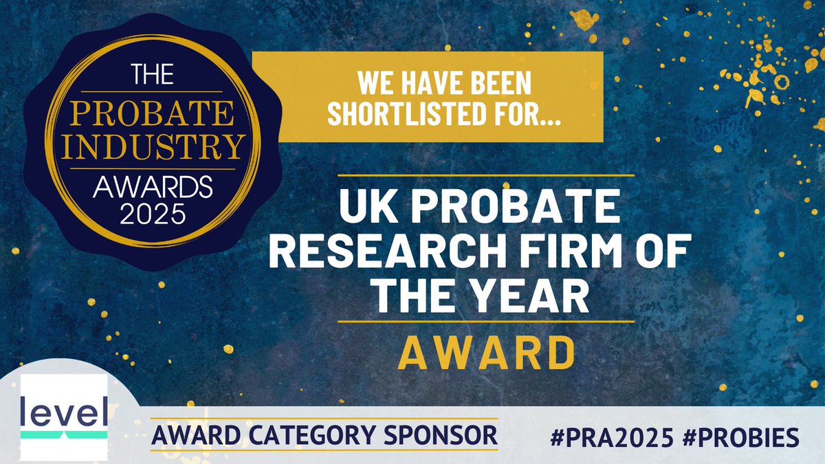 progenresearch's tweet photo. 🎉 Exciting News! 🎉

We’re thrilled to share that Pro-Gen Research has been shortlisted for UK Probate Research Firm of the Year at the UK Probate Industry Awards! 🏆✨

Being recognised for our work in probate research is an incredible honour, and we’re so grateful for the trust our clients place in us.

We can’t wait to celebrate with everyone in April! 🥂 Thank you for your support - it truly means the world! 💛

#ProGenResearch #UKProbateAwards #Finalist #ProbateExperts #CelebratingSuccess #PRA2025 #PROBIES