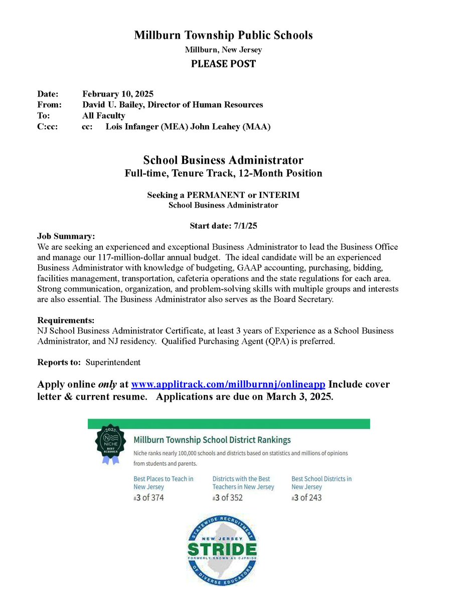 Millburn Schools tweet media