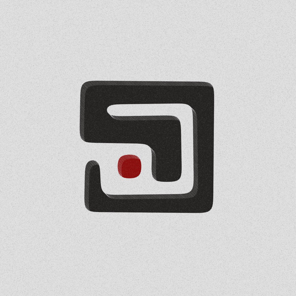 Zoom in. Single glyph