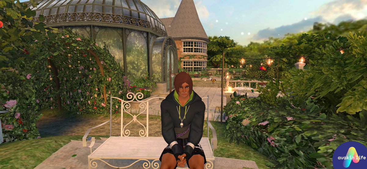 Chose Doll still at the garden.