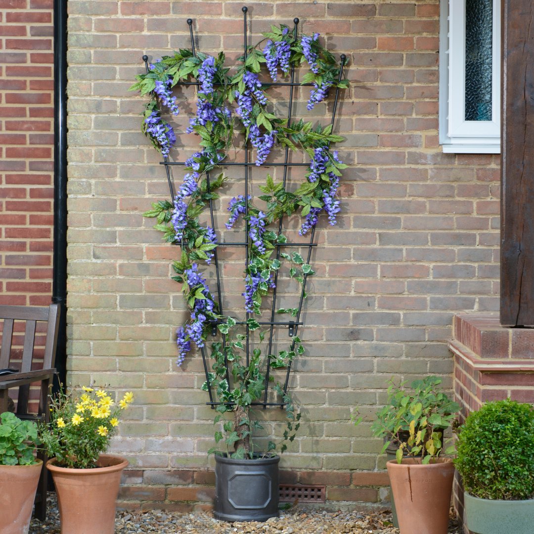 HarrodHort's tweet photo. Give your climbing plants the perfect support with our beautifully crafted decorative trellis. Strong, stylish, and built to last. Get yours in place now and watch your garden flourish this spring! 🌸✨ https://t.co/OEM2rmyPU7