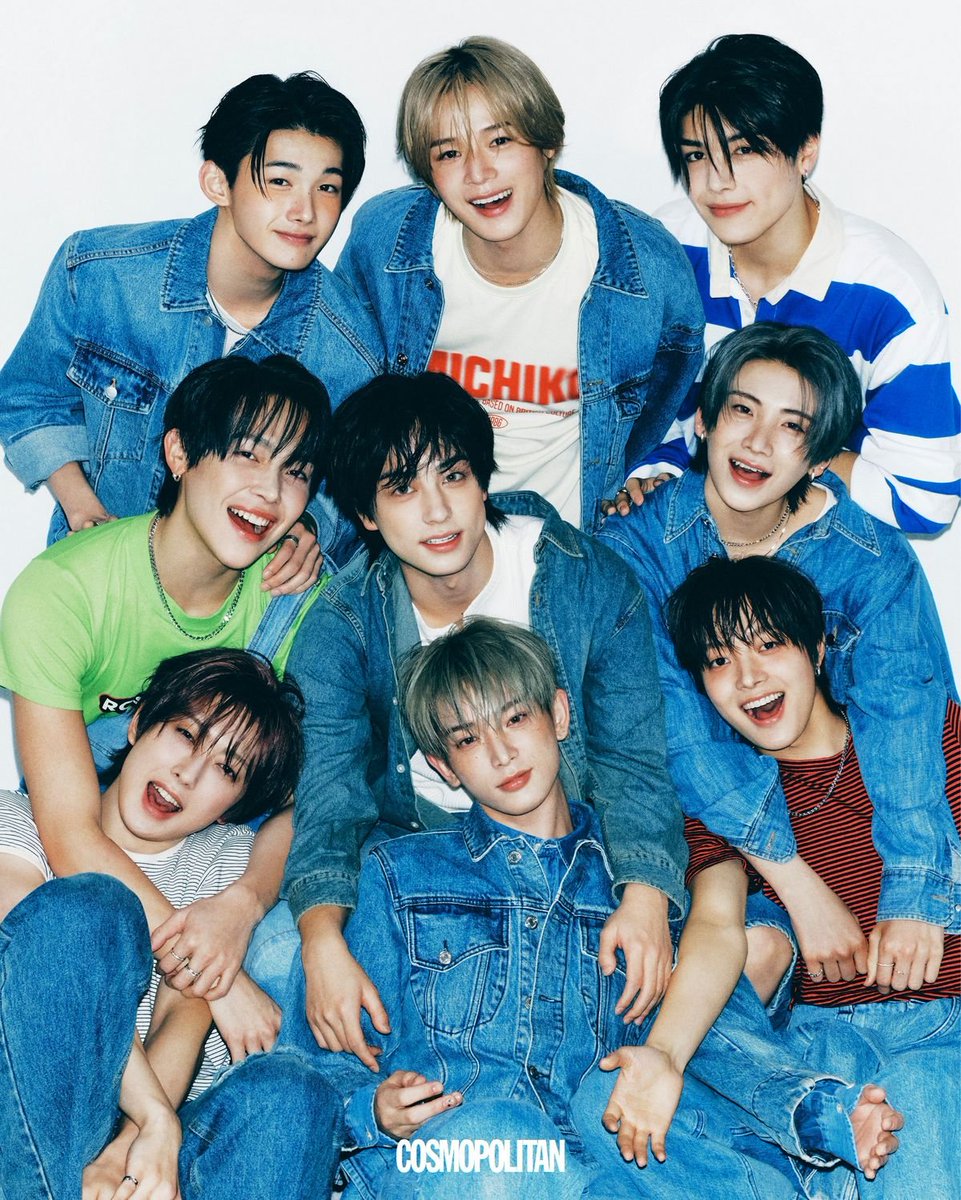 250225 EJ and &TEAM for COSMOPOLITAN Magazine March 2025 issue