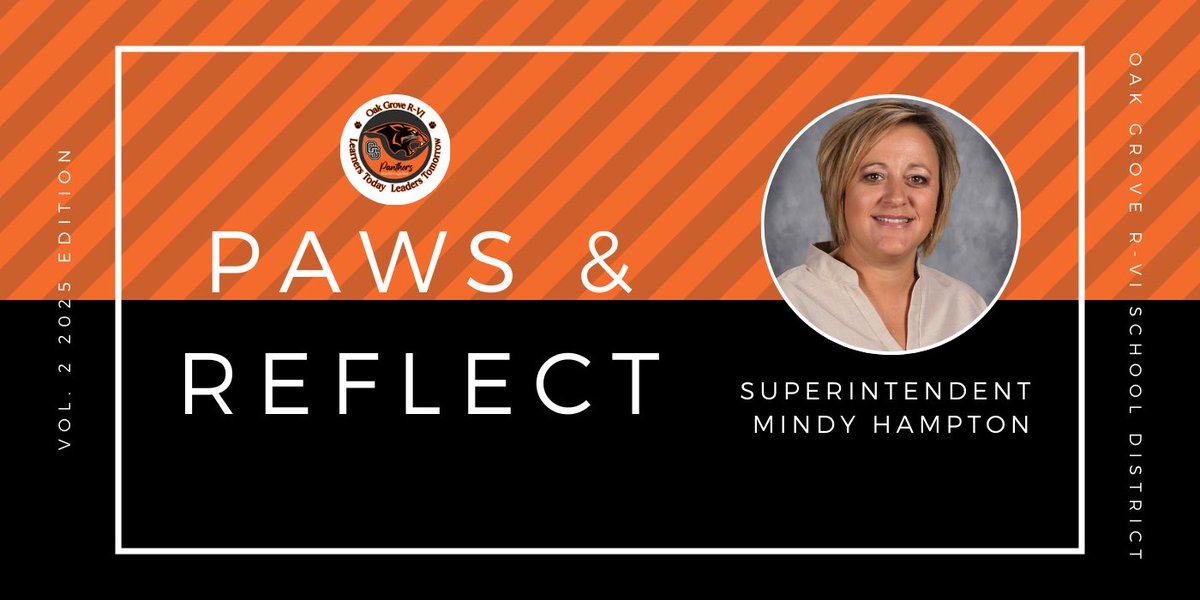 Oak Grove R-VI School District's Official Newsletter: Paws &amp; Reflect: Vol 2🌟

👉 Don’t forget to like, comment, and subscribe to stay connected with all things Oak Grove R-VI! secure.smore.com/n/gpsut-paws-r…