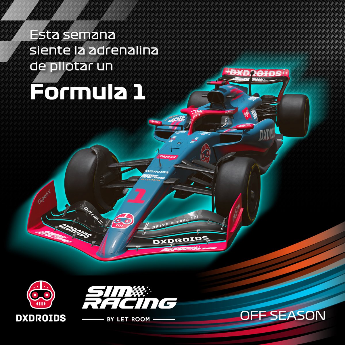 La Fórmula 1 arranca oficialmente esta semana con los test de pretemporada💥

Únete a la competición y haz tu propio test de prueba con el monoplaza de #Simracing by Let Room en <a href="/CasinoBarcelona/">Casino Barcelona</a> 🏎️

Esta semana 🏁 Circuit de Barcelona-Catalunya.

Drive&amp;Feel it! 🔥

#F1 #F1Testing