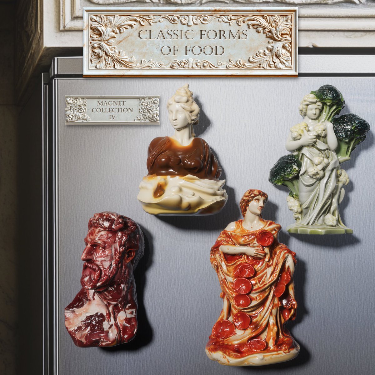 Classic Forms in Food Magnet Collection
tripo3d.ai/event/3d-fridg…