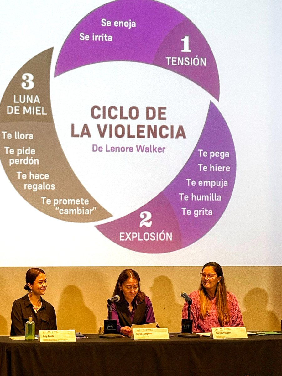 "Presentamos un estudio de un problema que no puede esperar. Nos reunimos con <a href="/FundacionNana/">Fundación Naná</a> para poner el foco en la violencia en el novizago porque permite identificar la urgente necesidad de actuar de manera inmediata", <a href="/patvazher/">Patricia Vázquez</a>