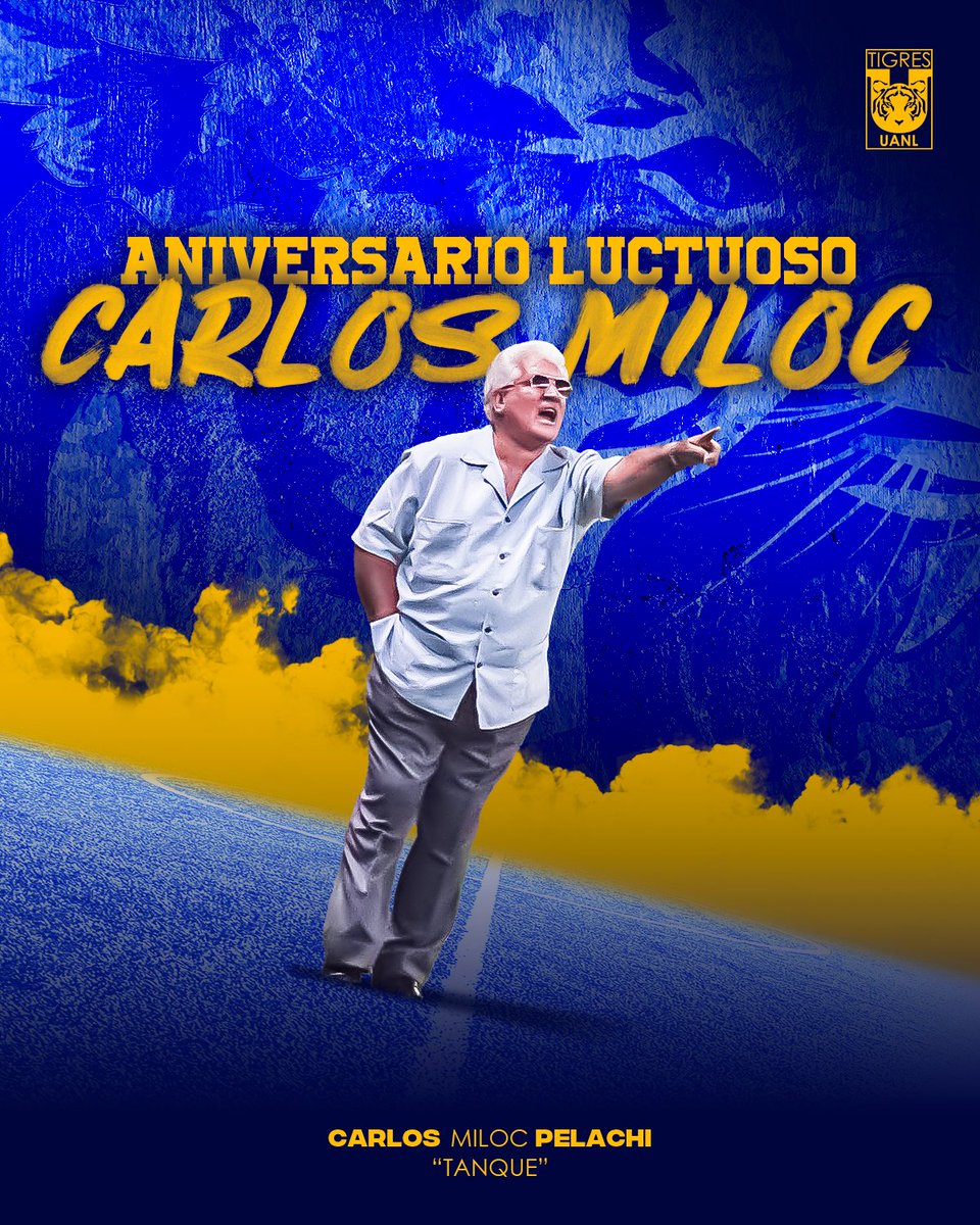 TigresOficial's tweet photo. 🕊️  Abrazo hasta el cielo, '𝑻𝒂𝒏𝒒𝒖𝒆' querido.

"𝑬𝒔𝒕𝒂́ 𝒕𝒐𝒅𝒐 𝒅𝒊𝒄𝒉𝒐". https://t.co/LNNxnWuI1N