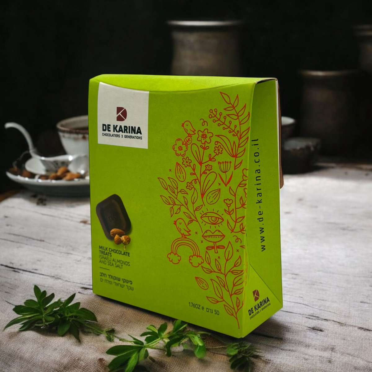 Artzabox's tweet photo. De karina Chocolate from the Golan Heights – Handcrafted by artisans who’ve endured hardship yet continue to create with resilience. A taste of strength and sweetness in every bite - this chocolate from the Golan heights is DEEEEELICIOUS! https://t.co/D36nMzfIDZ
