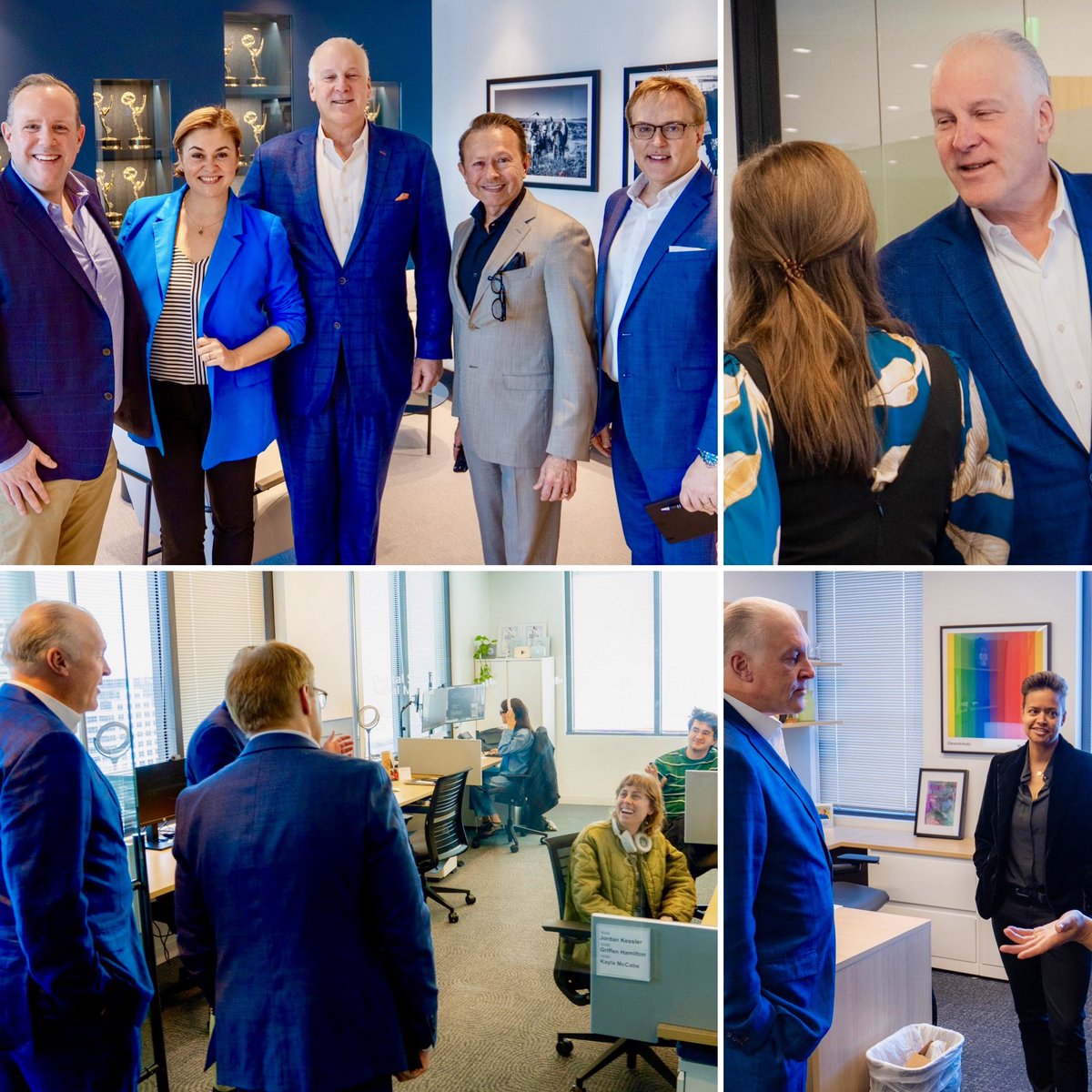 An exciting day with <a href="/Hearst/">HEARST</a> EVP and COO <a href="/JWertlieb/">Jordan Wertlieb</a> visiting the team at <a href="/HearstMPG/">Hearst Media Production Group</a>’s West Coast headquarters in Glendale, CA.