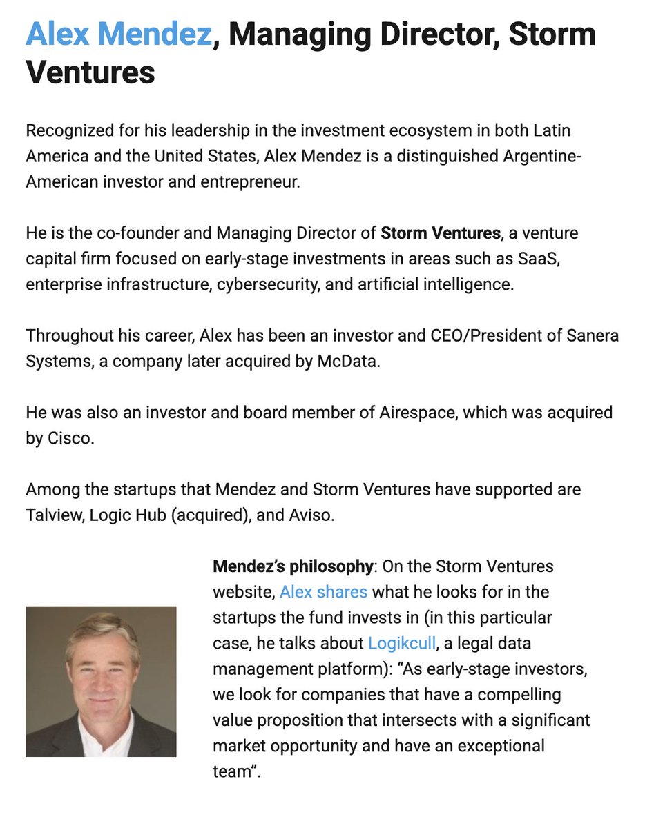 Storm Ventures (@stormventures) on Twitter photo Storm Ventures' <a href="/alexstormvc/">alex mendez</a> recognized for driving LATAM tech innovation. ๐
See the full list & his vision: latinamericareports.com/15-investors-bโฆ
#LatinAmerica #Tech #Investment #StormVentures Storm Ventures' <a href="/alexstormvc/">alex mendez</a> recognized for driving LATAM tech innovation. ๐
See the full list & his vision: latinamericareports.com/15-investors-bโฆ
#LatinAmerica #Tech #Investment #StormVentures