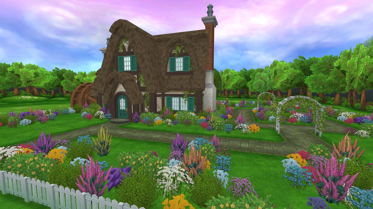 theatmoplex's tweet image. House Exterior - Country Cottage:
