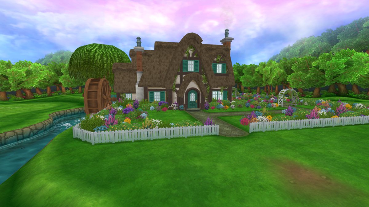 theatmoplex's tweet image. House Exterior - Country Cottage: