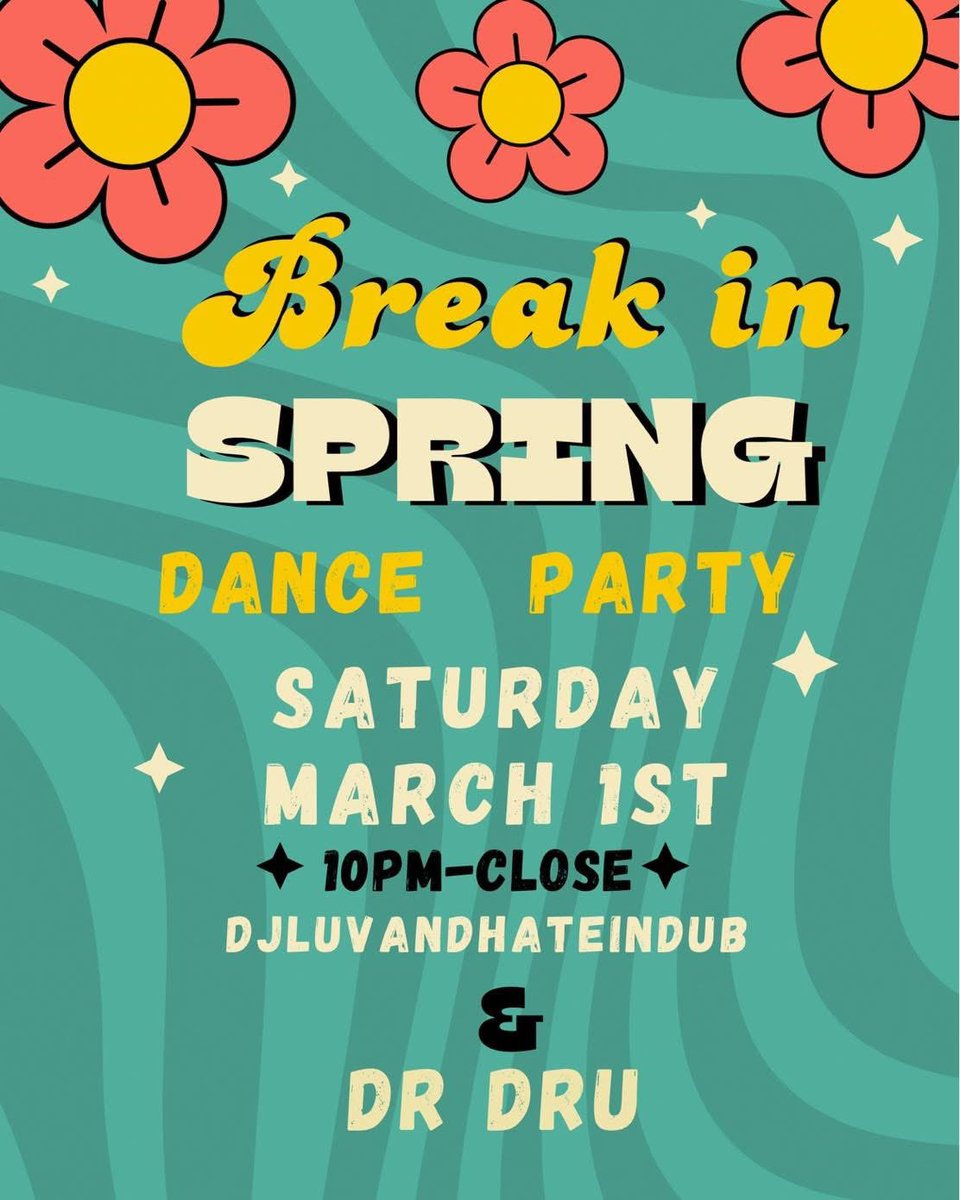 🌞 Saturday 🌞 @aquariumfargo is having a dance party featuring @local_dr_dru and myself!! Cooking up a little house and 2 step to match how some warmer days have me feelin 

10p - Late • 21+ • Free