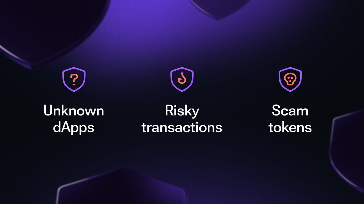 Stay safe, stay confident – with 1inch Wallet‘s built-in security tools:

🔹 dApp scanning – Detects risks before you connect
🔹 Transaction simulation – Previews outcomes before you sign
🔹 Scam token filtering – Blocks harmful assets

Here’s how it works 👇
