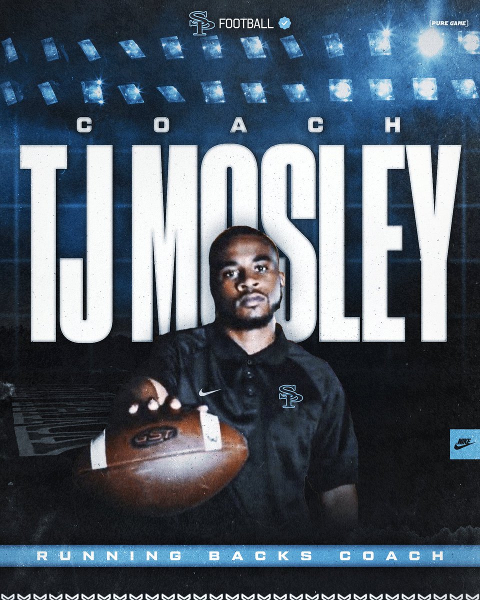 Jag Nation… Welcome our newest addition to the Varsity Coaching staff… TJ Mosley is now coaching RBs and will be a huge asset in the building here at Spain Park! Let’s go!!
#SPFootball 
#ItsComing