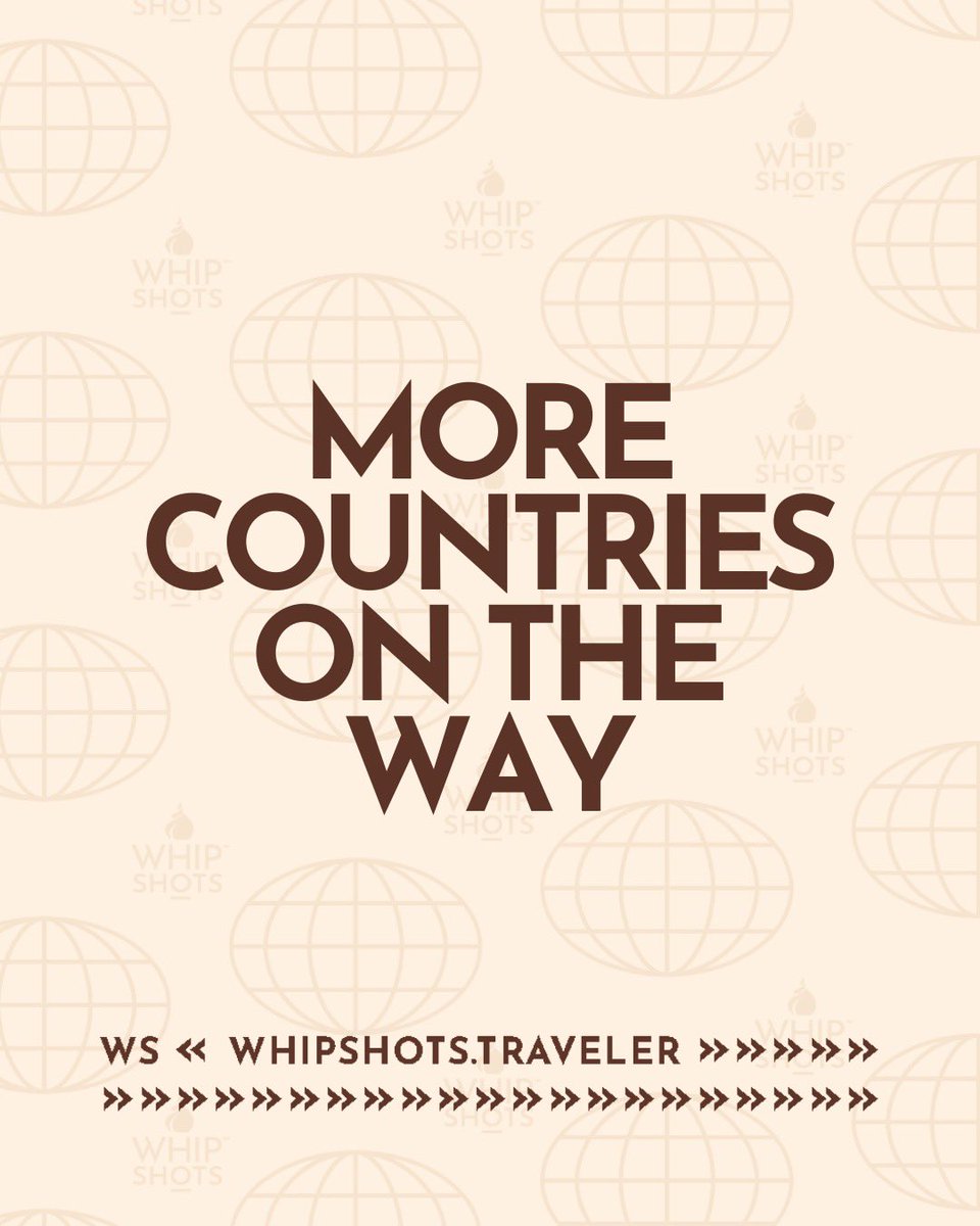 Whip_Shots's tweet image. STAMPED & OFFICIALLY GLOBAL 🌍✈️
Whipshots has landed in the UK, and this is just the beginning… more countries coming SOON! Where should we take over next? 👀🇺🇸➡️🇬🇧➡️❓
#whipshots #whipshotsuk #globaltakeover #sipsandwhips #boozywhip #whipsiprepeat #passportstamped #travel
