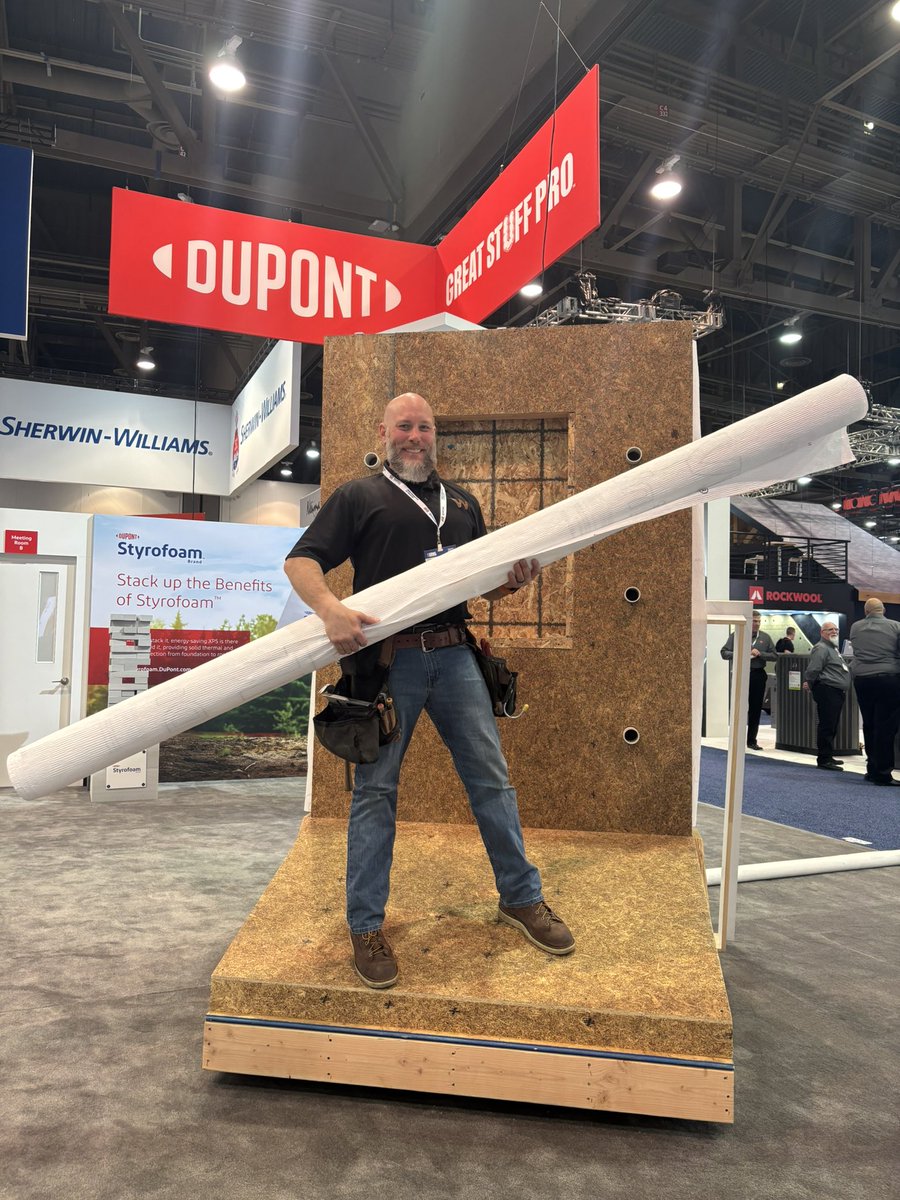 dupontpbs's tweet photo. Come meet us in the IBS DuPont booth C6324. Check out our 2pm demo! 2:00 - 2:45: Easy Penetration Sealing Solutions – Matt Whitbeck #ibs2025 #buildershow https://t.co/8BPhQX8qlS