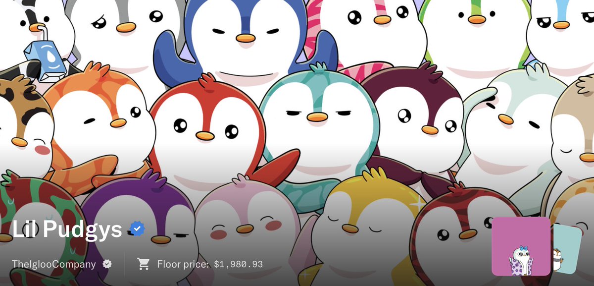 🎉 Giving away one of my Lil Pudgys 🎉

floor value 0.8 eth ( $2,000 ) 

Like + RT + comment | Follow Me 🔔 

24 Hours